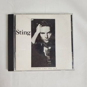 Sting Nothing Like the Sun CD 1987 A&M Records Classic Rock Jazz Pop Fusion